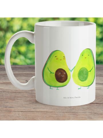 Mr. & Mrs. Panda Kinderpott Avocado Pärchen ohne Spruch in Weiß
