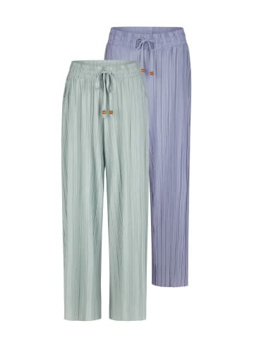 DENIMFY Stoffhose / Chino DFBrenda 2er comfort/relaxed in Mehrfarbig