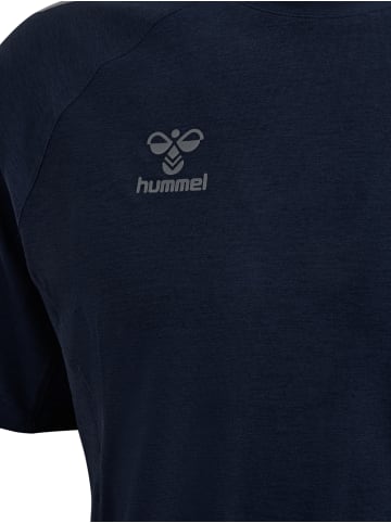 Hummel T-Shirt Hmlcima Herren in MARINE MELANGE