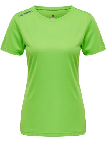 Newline T-Shirt S/S Women Core Functional T-Shirt S/S in GREEN FLASH