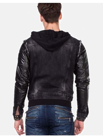 Cipo & Baxx Jacke in schwarz