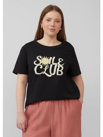 QS T-Shirt in 99D1_schwarz
