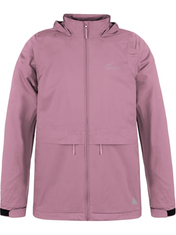 Normani Outdoor Sports Kinder Regenjacke ungefüttert mit Reflektoren in Rosa