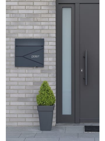 möbel-direkt Briefkasten Claus in anthrazitfarben