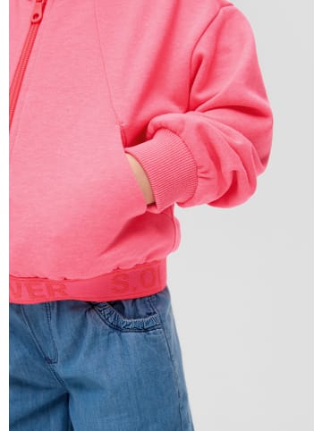 s.Oliver Sweatshirt Jacke in 0094_pink