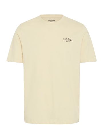 BLEND Rundhalsshirt BHVAGNER in Natur