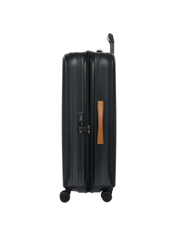 BRIC`s Taormina - 4-Rollen-Trolley L 75 cm erw. (hellblau) in schwarz