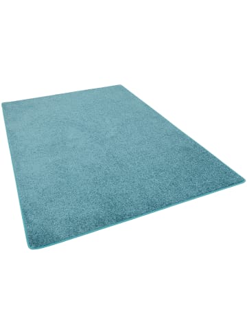 Snapstyle Hochflor-Teppich Cottage in petrol