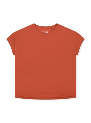 Schiesser Pyjamaoberteil Mix Relax in terracotta