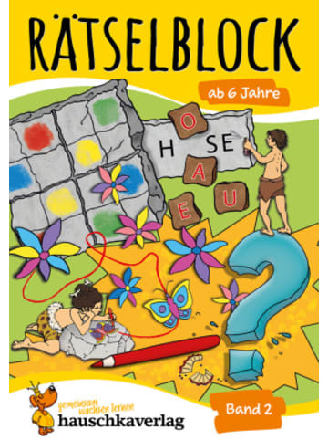 Hauschka Buch - Rätselblock ab 6 Jahre - Band 2
