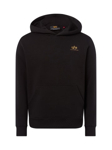 Alpha Industries Kapuzenpullover in schwarz - 0001