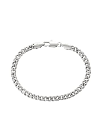 faina Women Curb Chain Link Bracelet in Silver