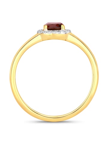 Rafaela Donata Ring Sterling Silber Granat in gelbgold