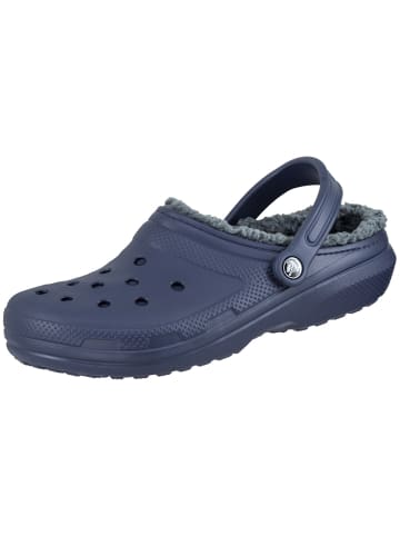 Crocs Clogs Classic Lined in navy/charcoal