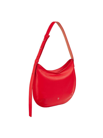 DuDu Hispani Schultertasche Leder 34 cm in red flame