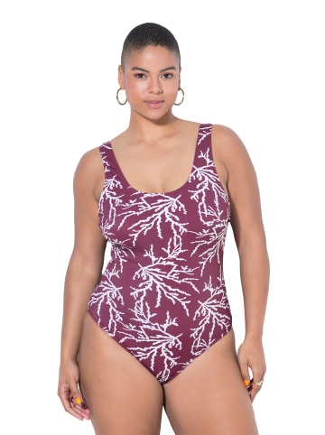 Studio Untold Badeanzug in aubergine