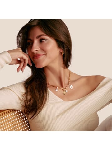 Thomas Sabo Charm-Anhänger in gold, weiß