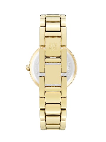 Anne Klein Quarzuhr Diamond Dreams in lila / gold