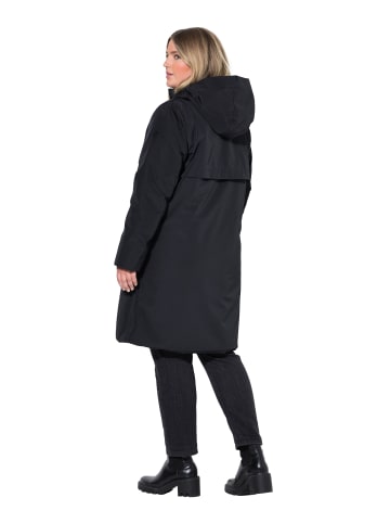 Ulla Popken Mantel in schwarz
