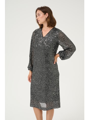 Kaffe Jerseykleid KAlila in Silver Sequin