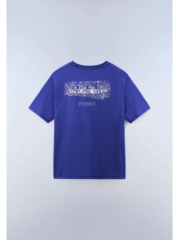 Napapijri T-Shirt "S-Turrach Ss" in Blau