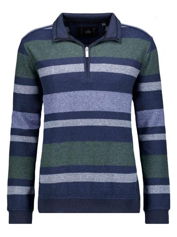 Ragman Troyer-Sweatshirt gestreift in Blau