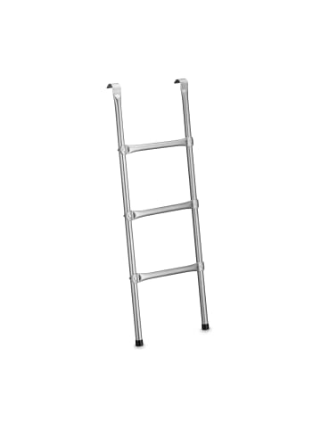 Trampolin Leiter in Silber - 96 cm