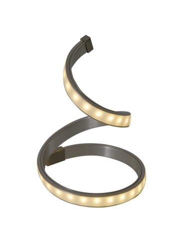 näve LED Tischleuchte "LOOP LINE" in stahl-blank - EEK G