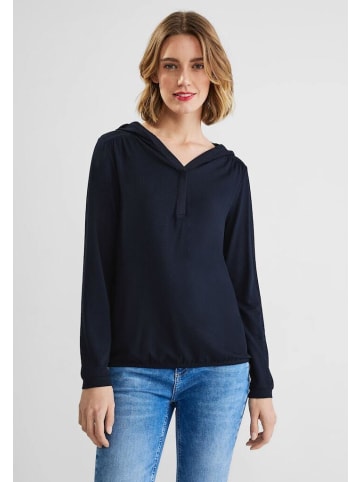 Street One Langarmshirt in deep blue