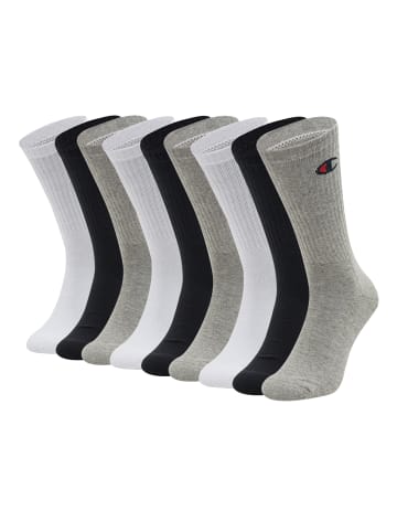 Champion Socken Crew Socks 9pk in 002 - White/Grey/Black