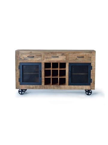 Giner y Colomer Sideboard aus Mangoholz in Brown