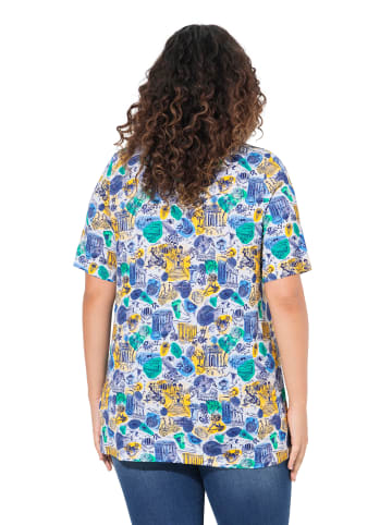 Ulla Popken Shirt in schneeweiß