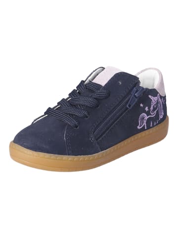 Ricosta Kindergarten Klett Halbschuh/Sneaker in blau