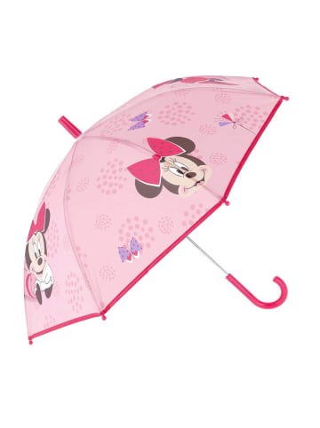 Disney Minnie Mouse Stockschirm Don't Worry About Rain | Minnie Maus | 70 cm | Regenschirm