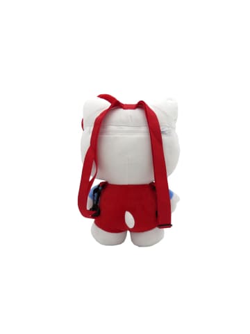 Hello Kitty Plüschrucksack Kinder Rucksack kuschelig Reißverschluss