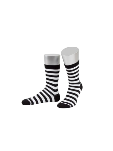 JD J. Dirks Socken CL12S in schwarz/weiß (01)