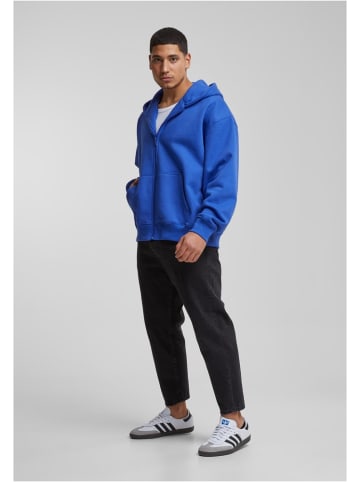 DEF Hoodie "Zip Hoody" in Blau