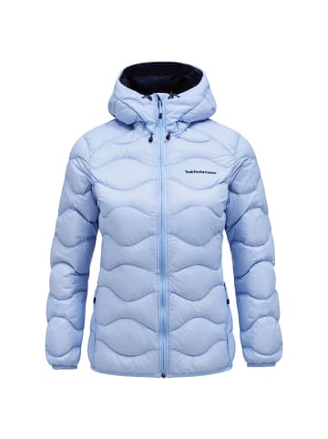 Peak Performance Daunenjacke W Helium Down Hood Jacket in hellblau