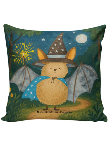 Mr. & Mrs. Panda Kopfkissen 40x40 Fledermaus Zauberer Design ohn... in Weiß
