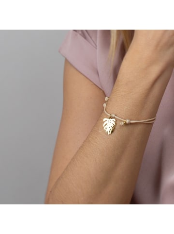 Ailoria JUNGLE Armband beige/silber in roségold