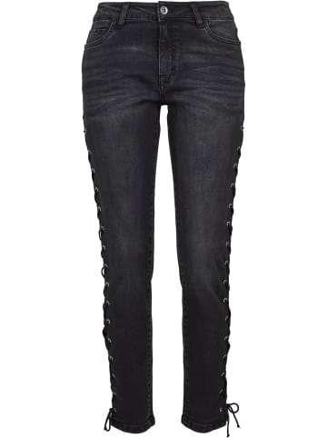 Urban Classics Jeans in schwarz