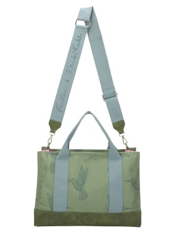 Fritzi aus Preußen Shopper Fritzi x Frida Kahlo in Green