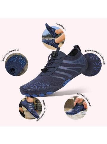 DOTALES FlowStep Barfußschuhe in Blau 45