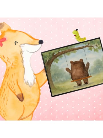 Mr. & Mrs. Panda tischpad Bär Schaukel Design ohne Spruch in Weiß