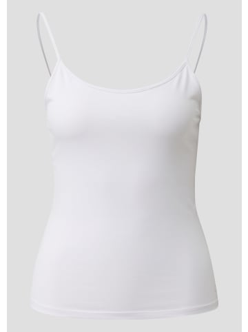 QS T-Shirt in 0100_weiß