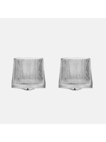 ZOHA 2er Set Whiskeyglas Glas Saft - 180 ml in Transparent
