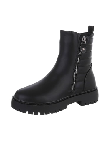 Ital-Design Stiefelette in Schwarz