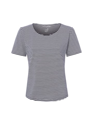 Franco Callegari T-Shirt in marine weiß