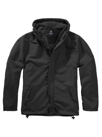 Brandit Jacke "Frontzip Windbreaker" in Schwarz
