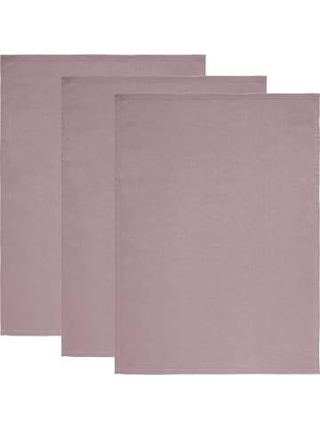 REDBEST Baumwolle Küchen-Set 4-teilig Tulsa in mauve